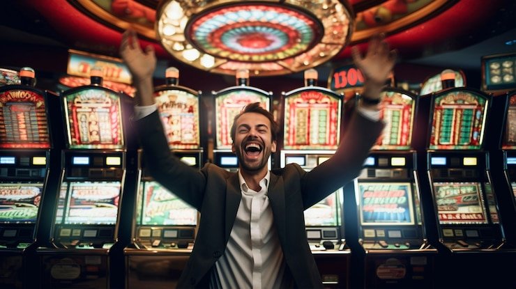 Tarung Mesin result display and payout calculation